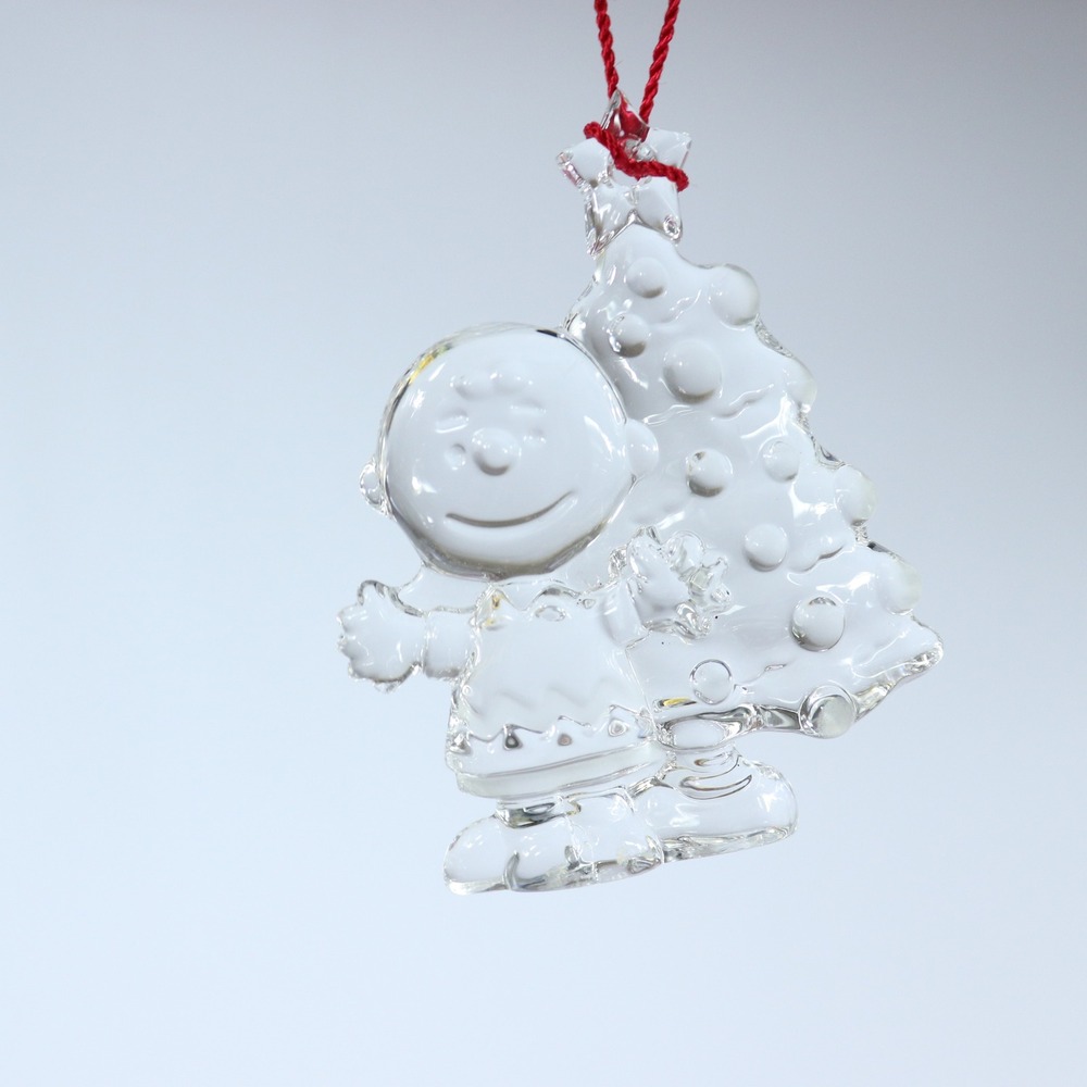 Waterford Marquis Crystal Peanuts Charlie Brown Christmas Ornament Collectible